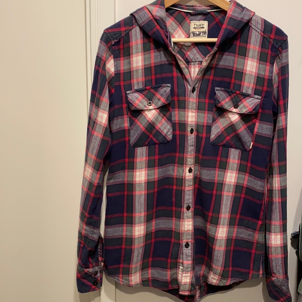 checked shirt